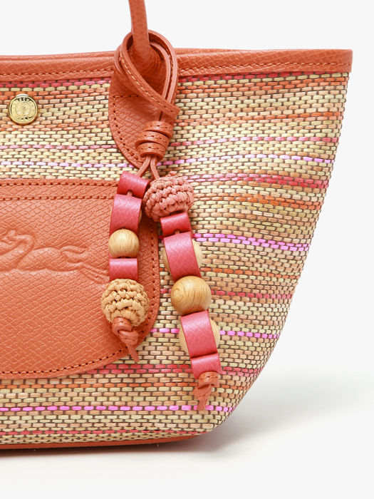 Longchamp Le panier pliage rainbow Cross bodytas Wit